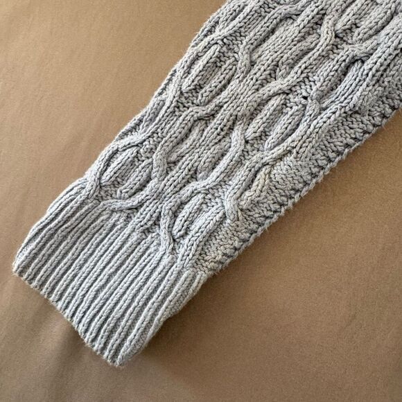 MichaelKors Women’s Blue Knit Sweater Size OX (XL) Cotton Blend Preppy Style - Picture 5 of 12